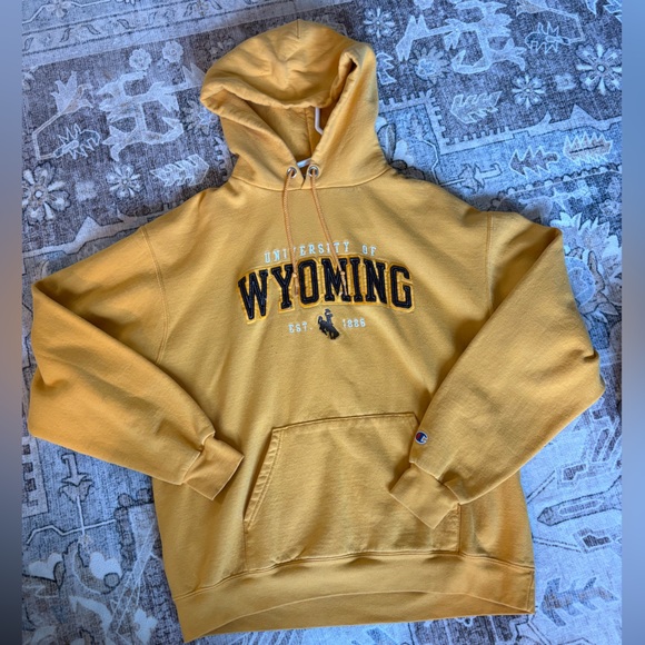 Champion Tops - University of Wyoming Hoodie Large
